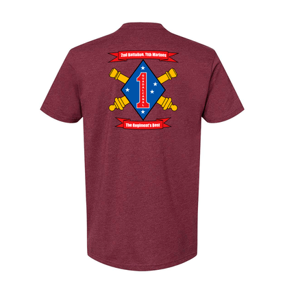 2nd Battalion 11th Marines Unit "Patriot" Shirt