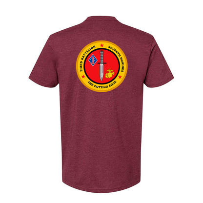 3rd Battalion 7th Marines Unit "The Cutting Edge" Shirt #2
