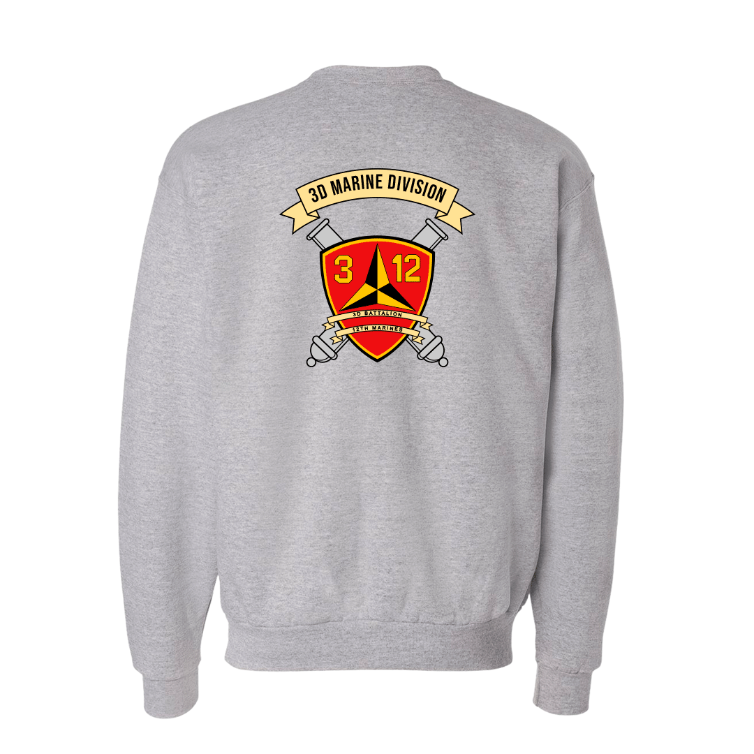 3rd Battalion 12th Marines Unit "Warriors of the Pacific" Sweatshirt