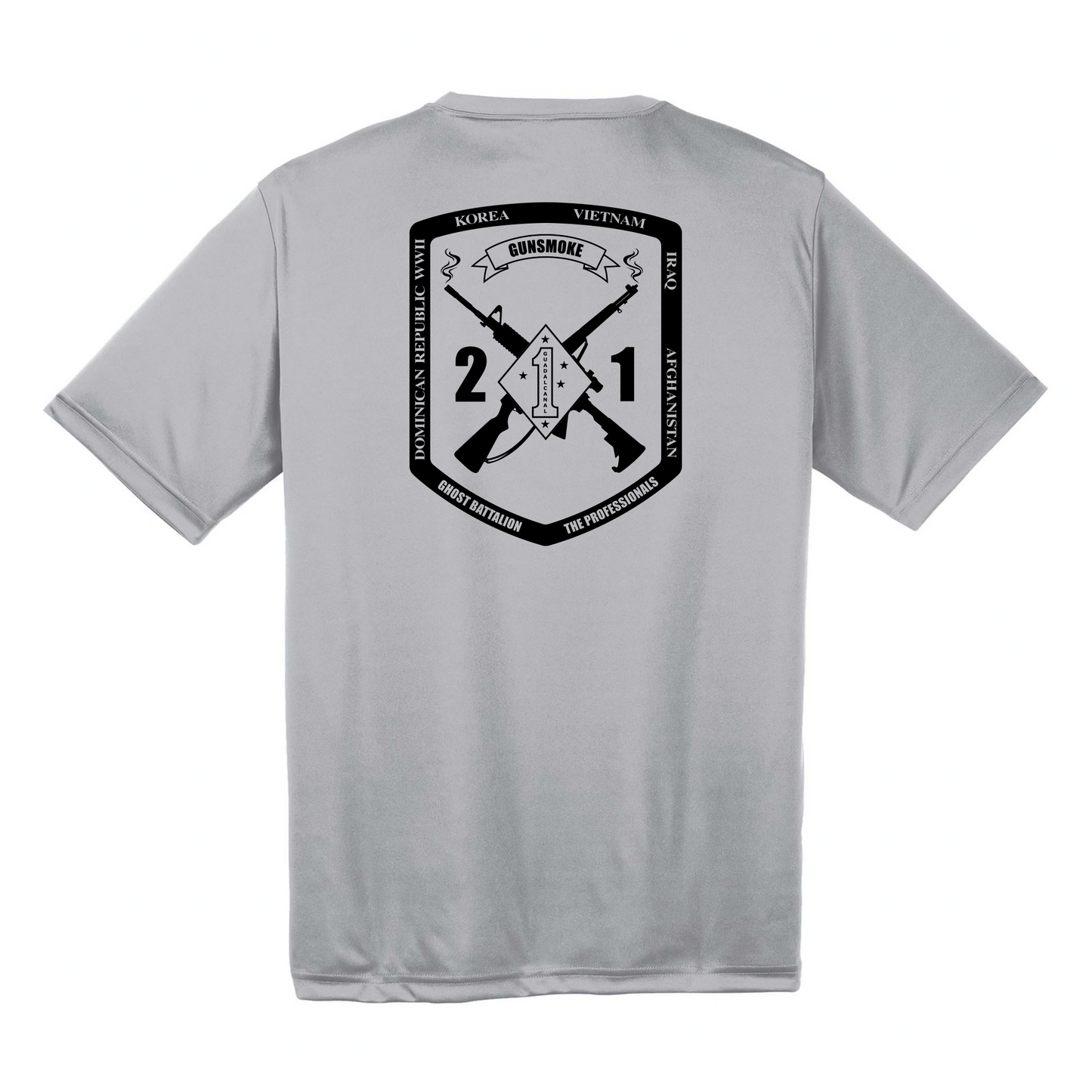 2nd Battalion 1st Marines Unit "Gunsmoke" Drifit Shirt