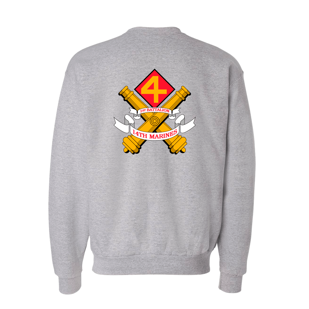 1st Battalion 14th Marines Unit "At the Ready" Sweatshirt