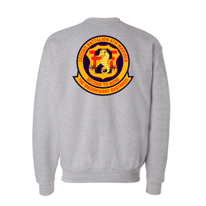 2nd Battalion 4th Marines Unit "Magnificent Bastards" Sweatshirt