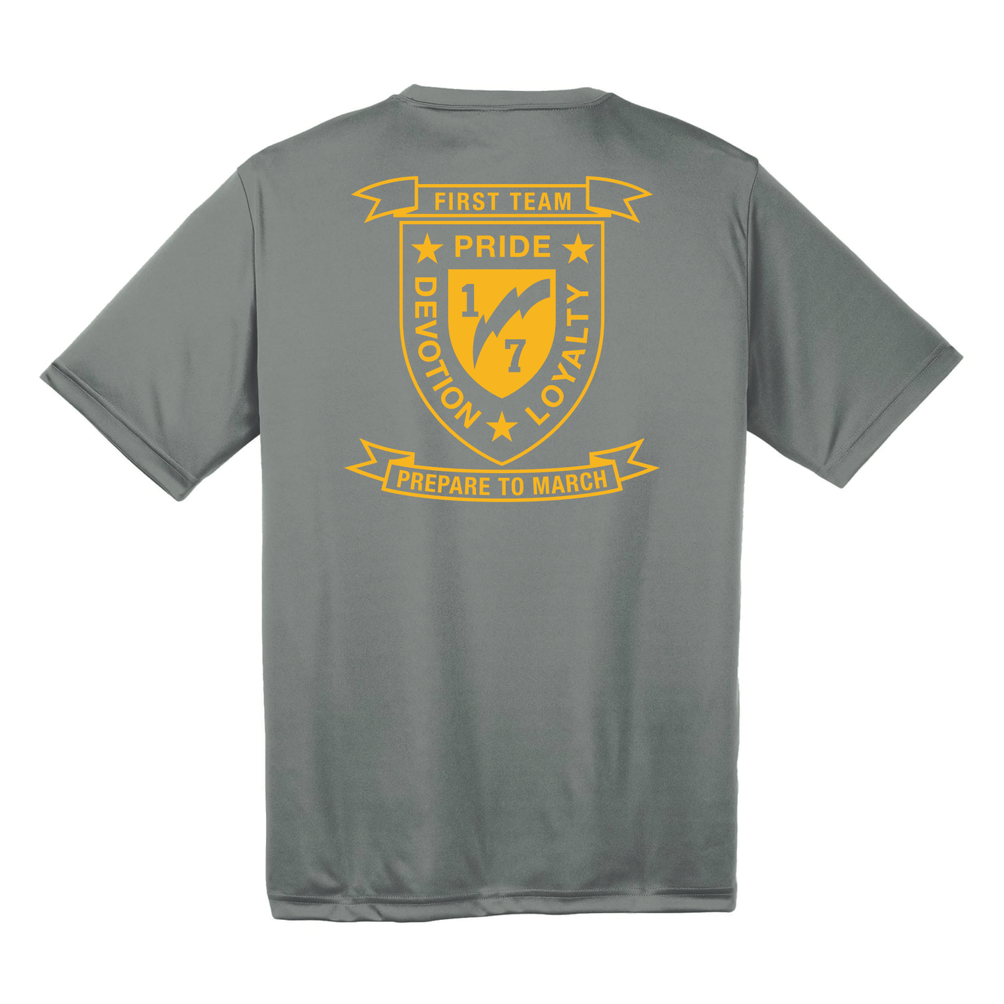 1st Battalion 7th Marines Unit "First Team" Drifit Shirt