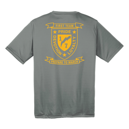 1st Battalion 7th Marines Unit "First Team" DRIFIT Shirt