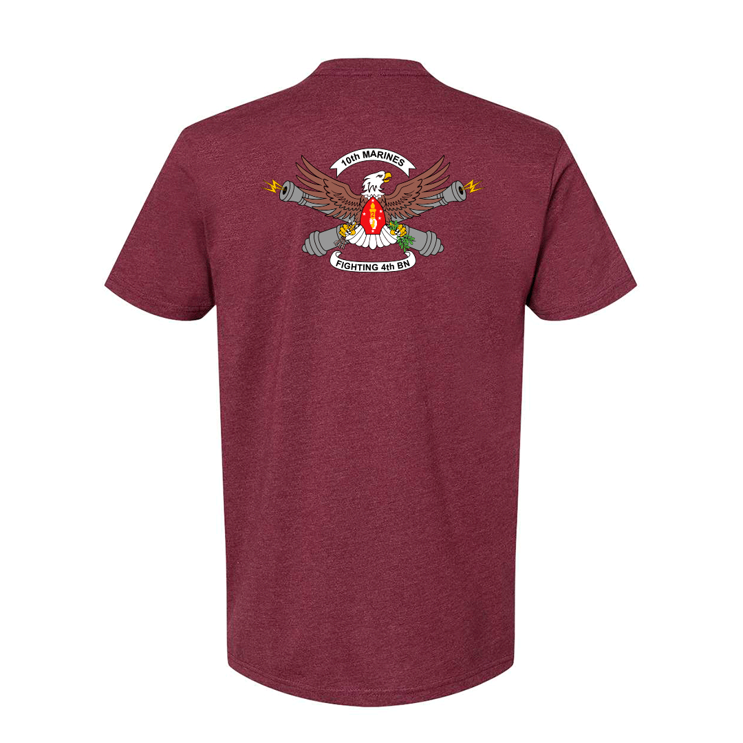 4th Battalion 10th Marines Unit "Fighting 4th" Shirt