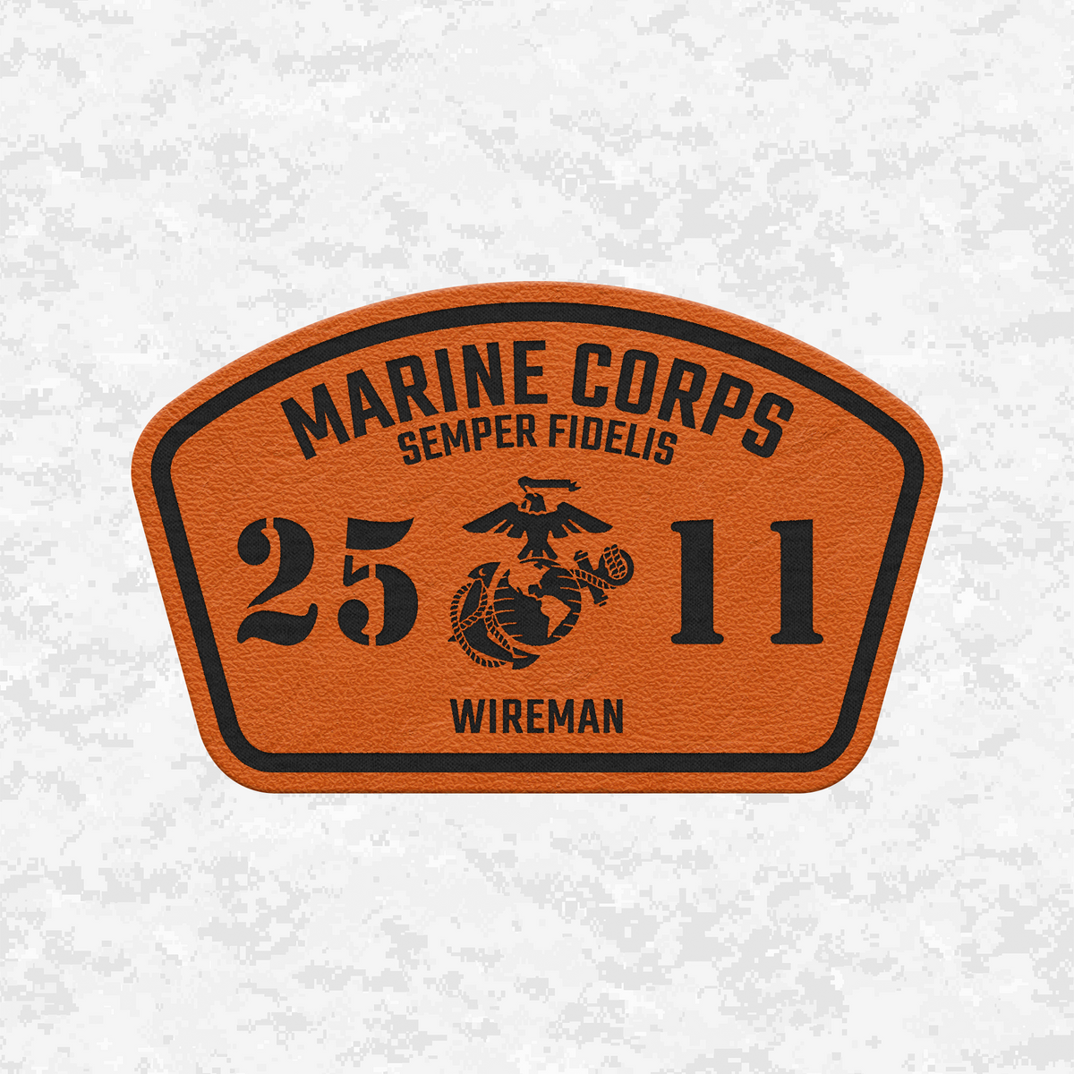 MOS 2511 Wireman | Leather Patch | Velcro Backed