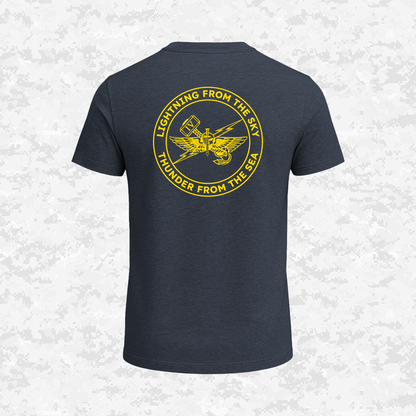 4th ANGLICO | Lightning From The Sky, Thunder From The Sea | T-shirt