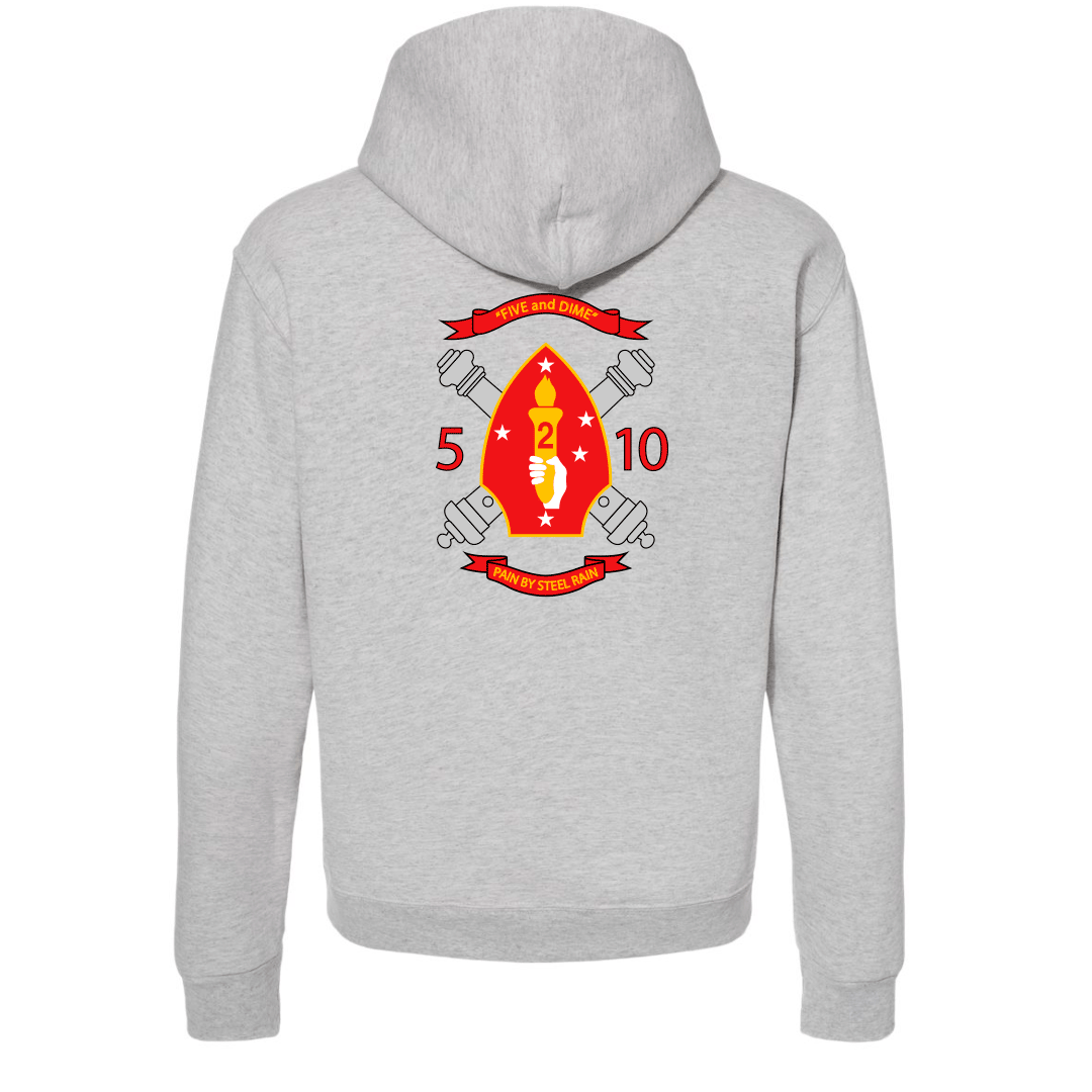 5th Battalion 10th Marines Unit "Five and Dime" Hoodie