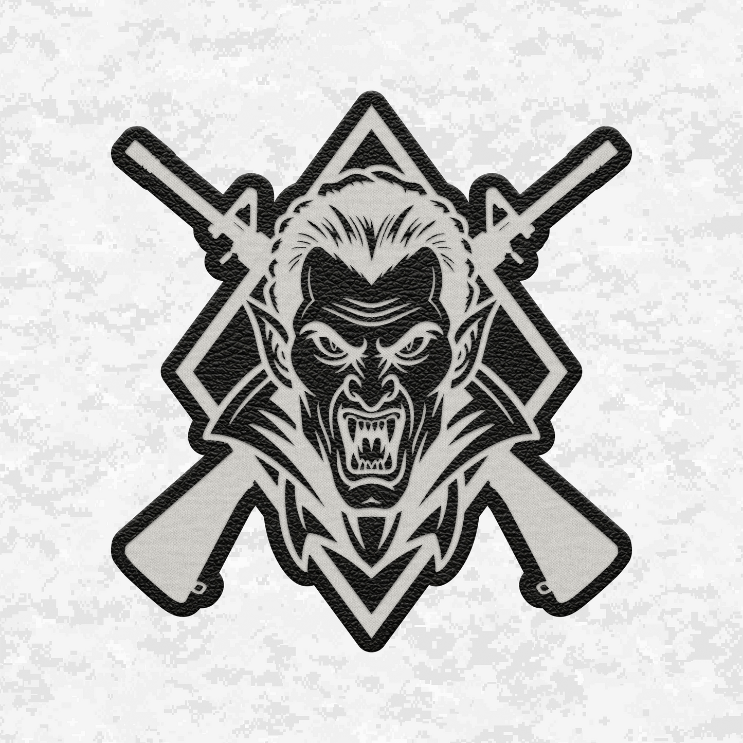 Tactical Vampire Halloween Edition | Leather Patch | Velcro Backed