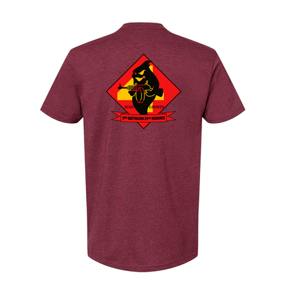 2nd Battalion 24th Marines Unit "The Mad Ghosts" Shirt #2