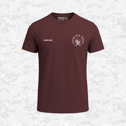 Skating With Purpose - Marine in Skate (marpat forest) | T-shirt