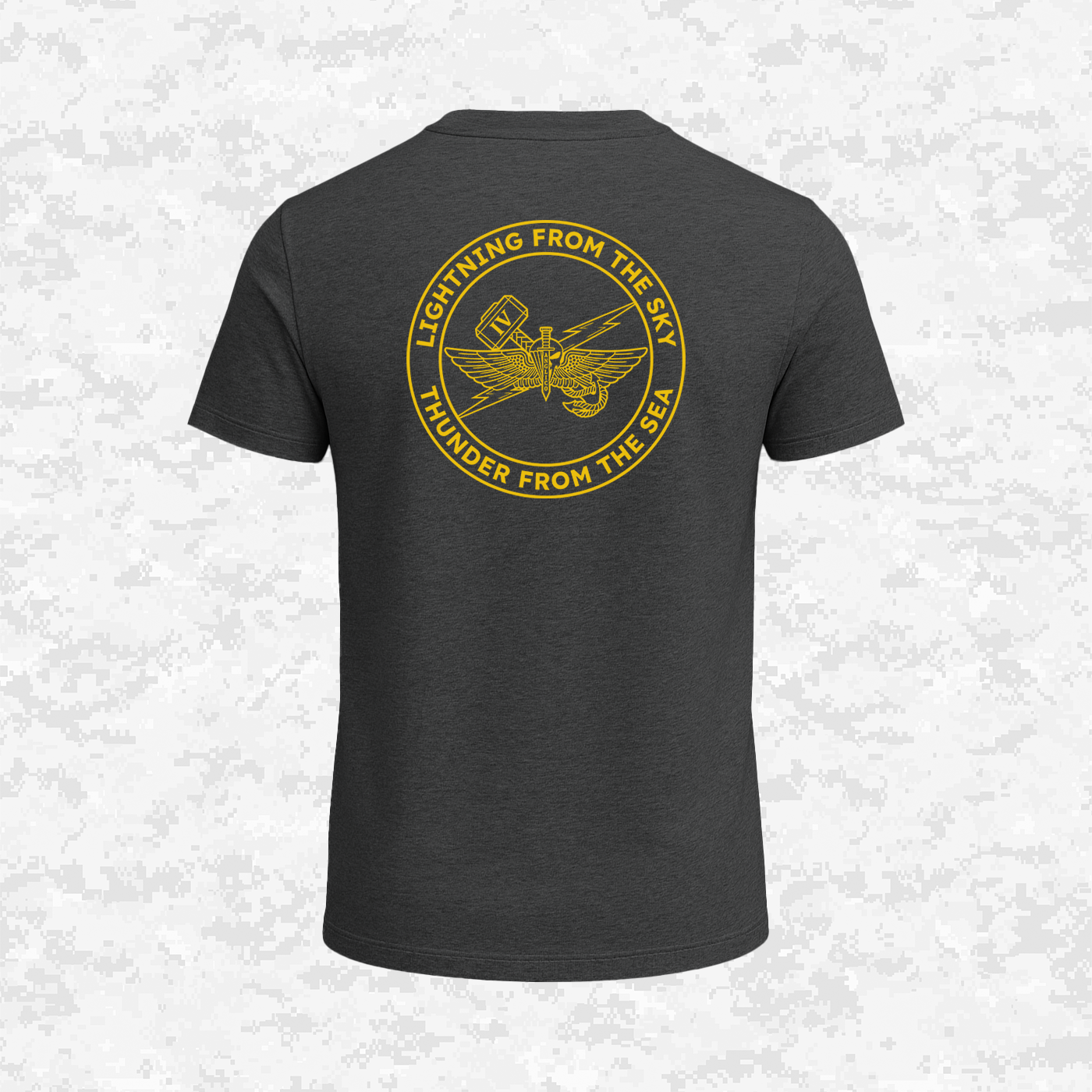 4th ANGLICO | Lightning From The Sky, Thunder From The Sea | T-shirt