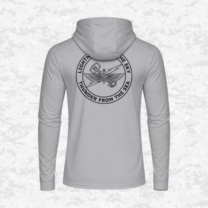 4th ANGLICO | Lightning From The Sky, Thunder From The Sea | DRIFIT Long sleeve, Hoodie