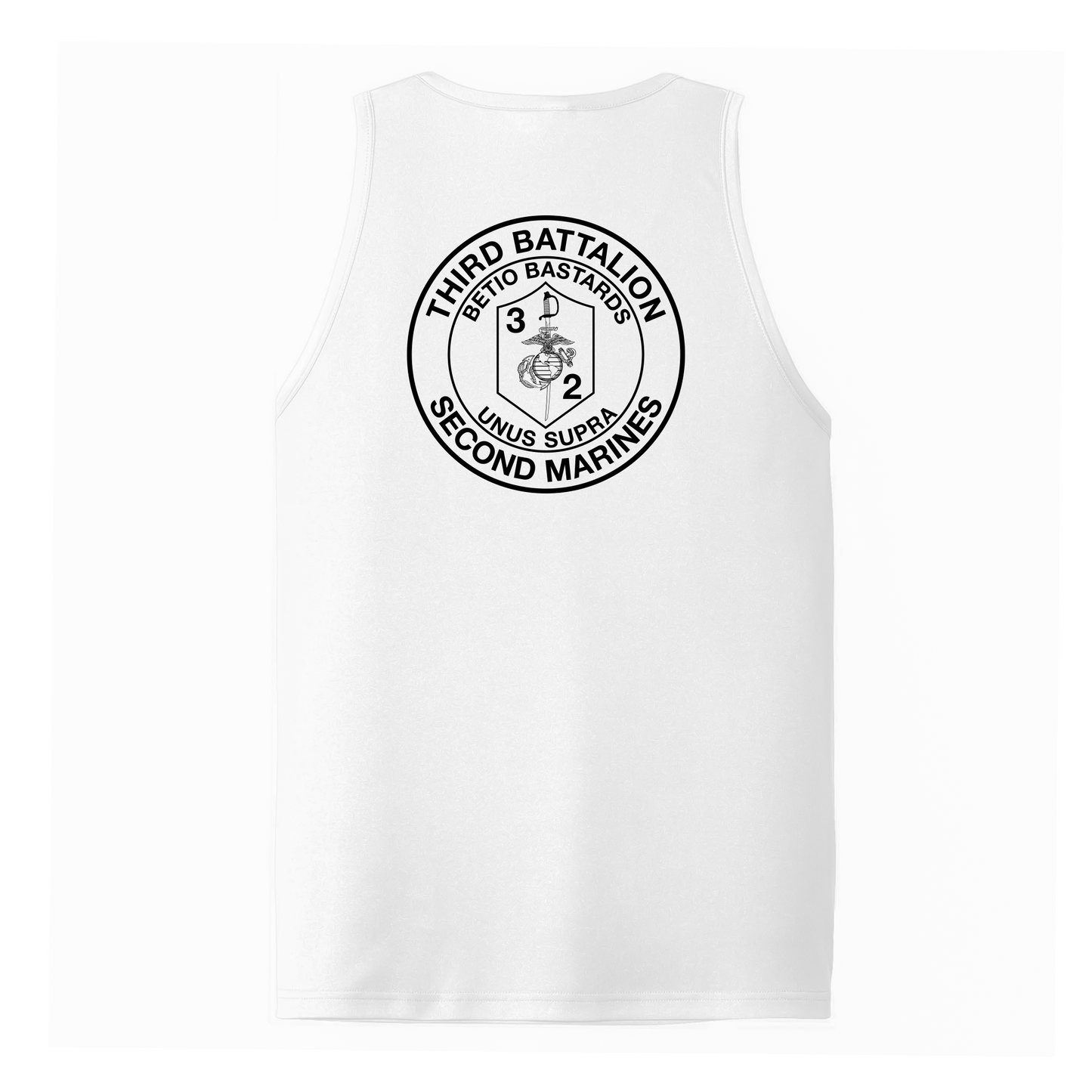 3rd Battalion 2nd Marines Unit "Betio Bastards" DRIFIT Sleeveless, Tank, Sleeveless Hoodie