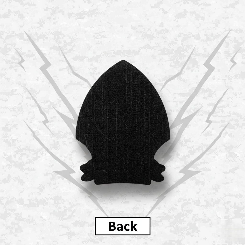 Leather Patch | 2nd Battalion 2nd Marines "Warlords" #3 | Velcro Backed