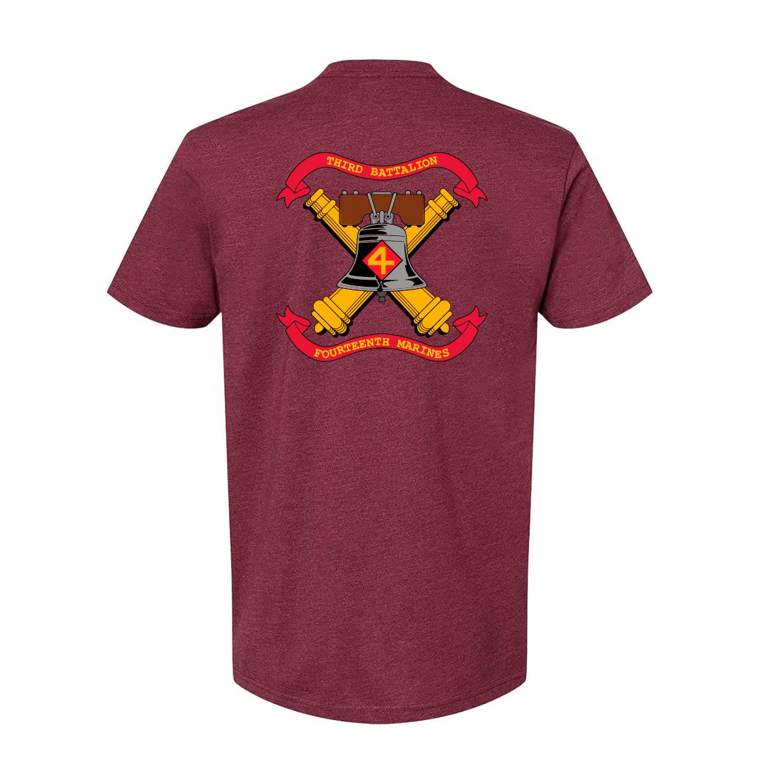 3rd Battalion 14th Marines Unit "Liberty" Shirt #2