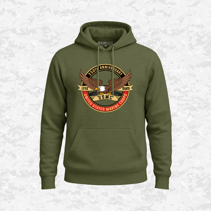 250th Anniversary USMC | Eagle | United States Marine Corps | 250 Years Collection | Hoodie