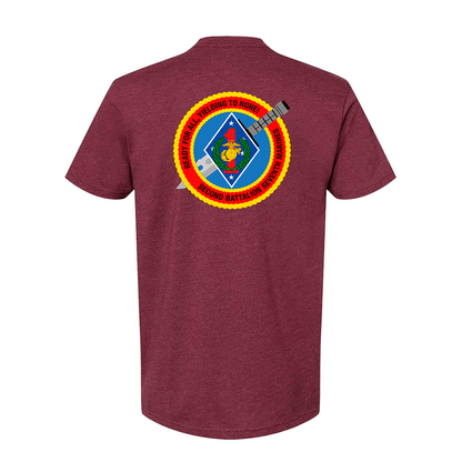 2nd Battalion 7th Marines Unit "War Dogs" Shirt