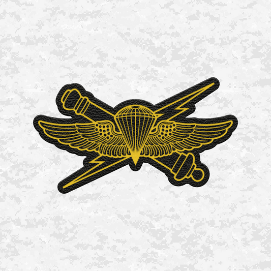 ANGLICO | Air Naval Fire | Leather Patch | Velcro Backed