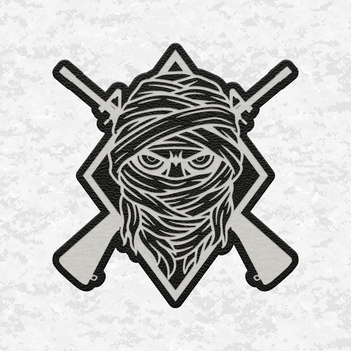 Tactical Mummy Halloween Edition | Leather Patch | Velcro Backed
