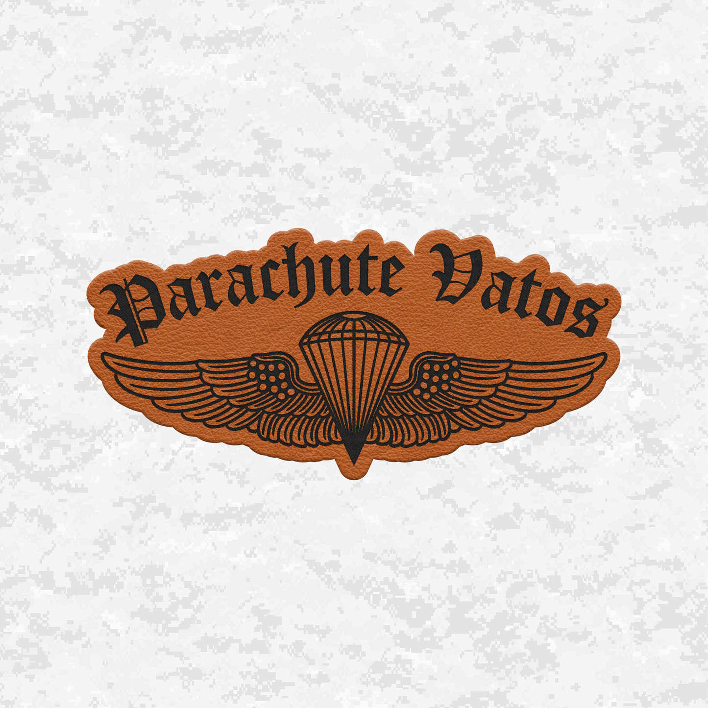 Parachute Vatos | ANGLICO Edition | Leather Patch | Velcro Backed