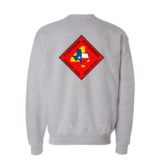 1st Battalion 23rd Marines Unit "Lone Star" Sweatshirt