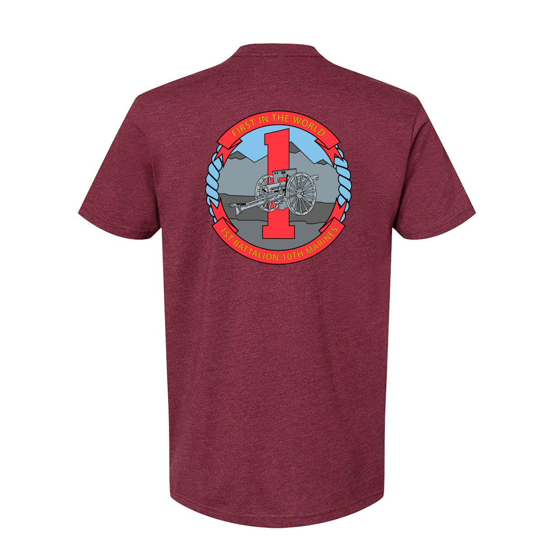 1st Battalion 10th Marines Unit "Nightmare" Shirt