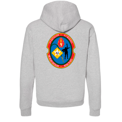 2nd Battalion 6th Marines Unit "The Ready Battalion" Hoodie