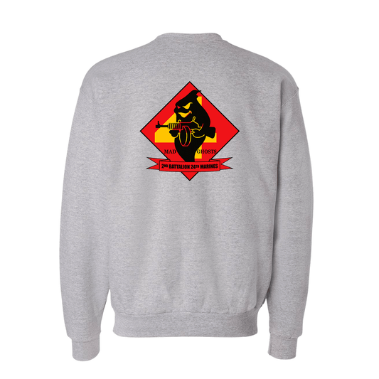 2nd Battalion 24th Marines Unit "The Mad Ghosts" #2 Sweatshirt
