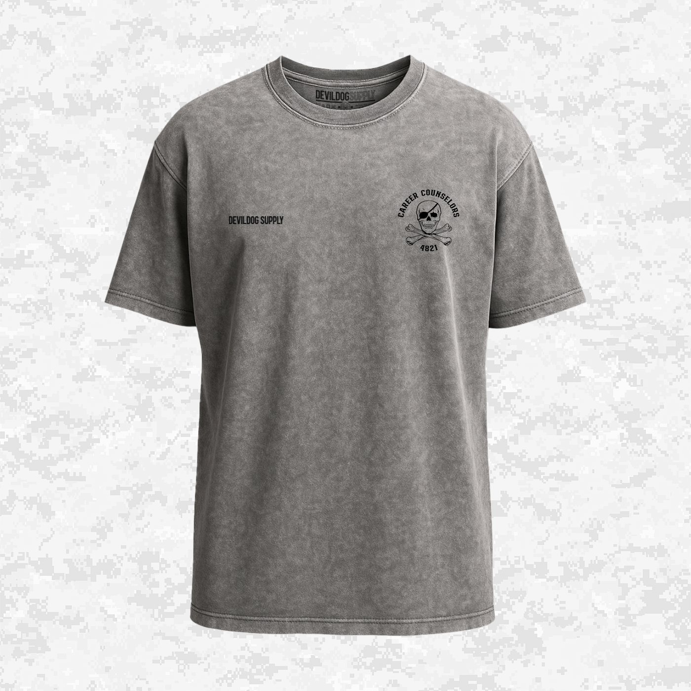 Career Counselors | Don´t Resist Reenlist | Oversized T-shirt | Regular & Faded Fabric