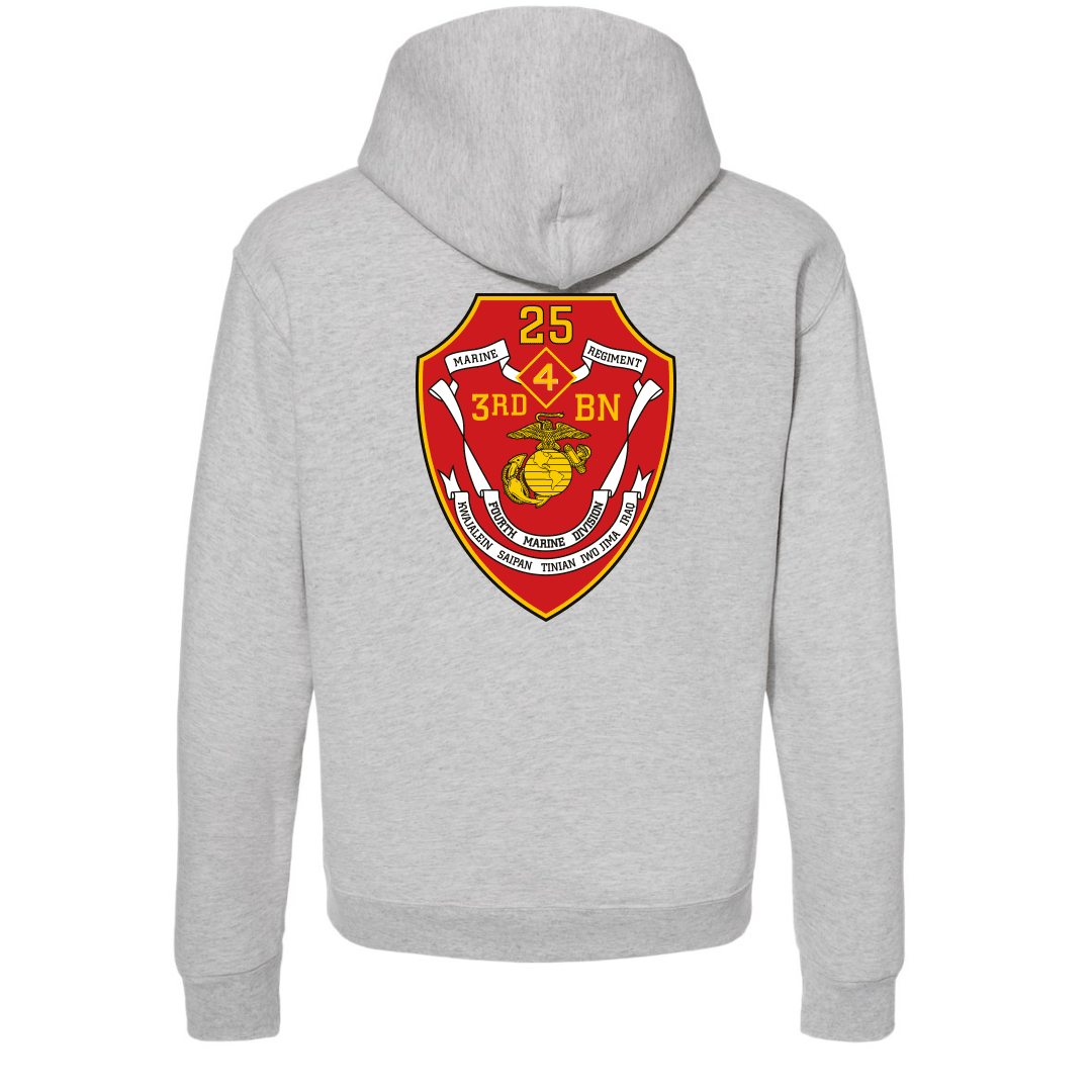 3rd Battalion 25th Marines Unit "Cold Steel Warriors" Hoodie