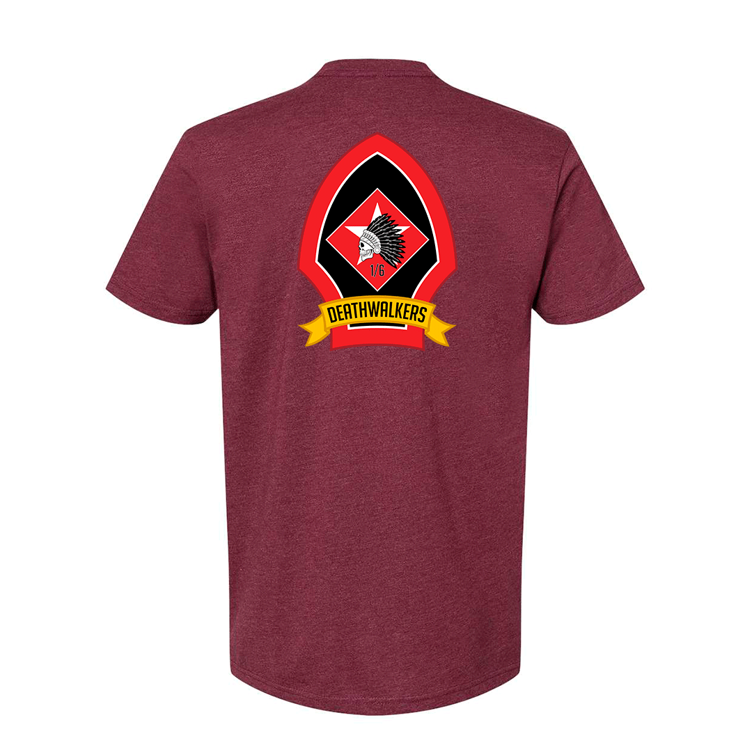 1st Battalion 6th Marines Unit "1/6 Hard" Shirt