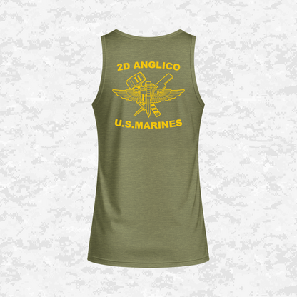 2nd ANGLICO Jack | DRIFIT Sleeveless, Tank, Sleeveless Hoodie