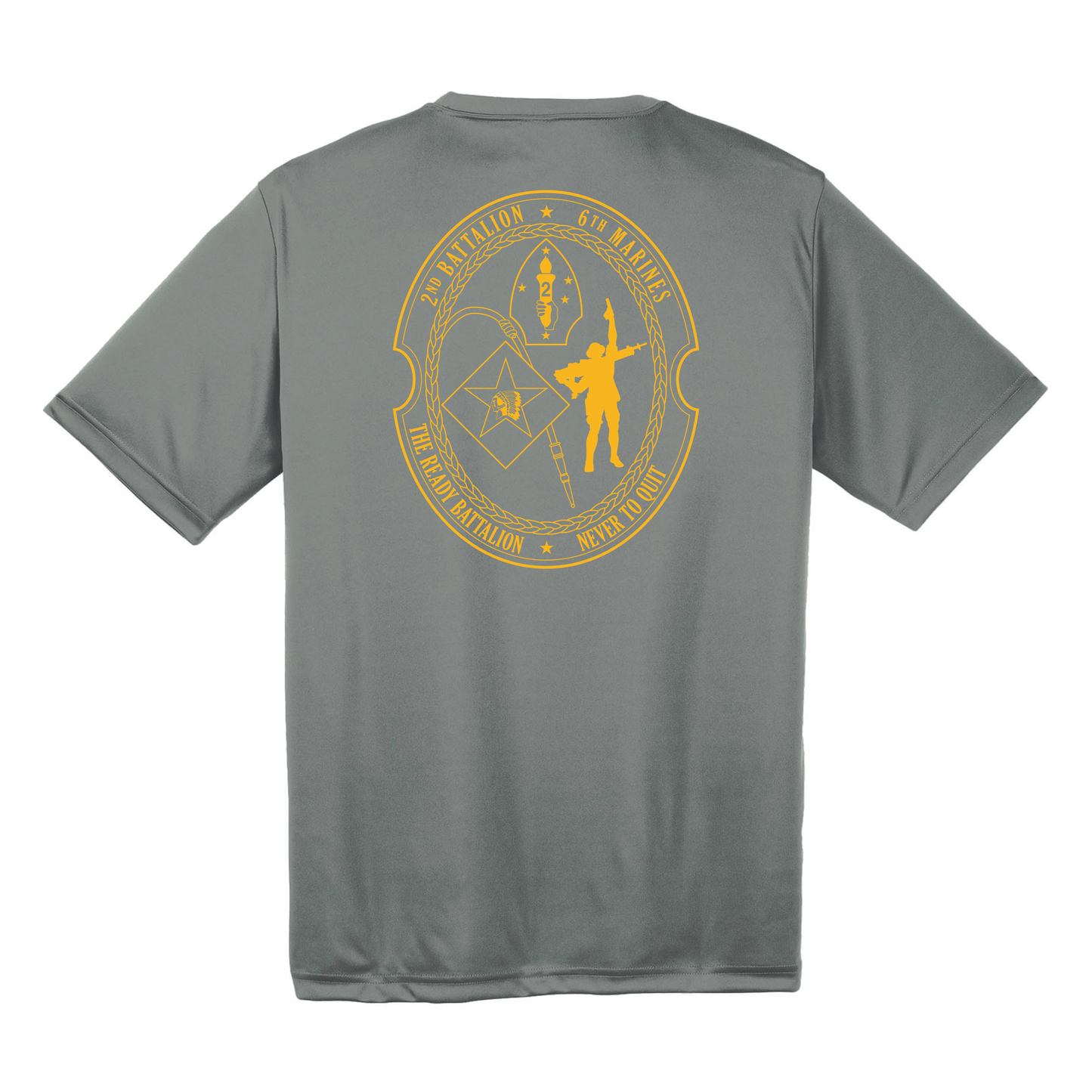 2nd Battalion 6th Marines Unit "The Ready Battalion" Drifit Shirt