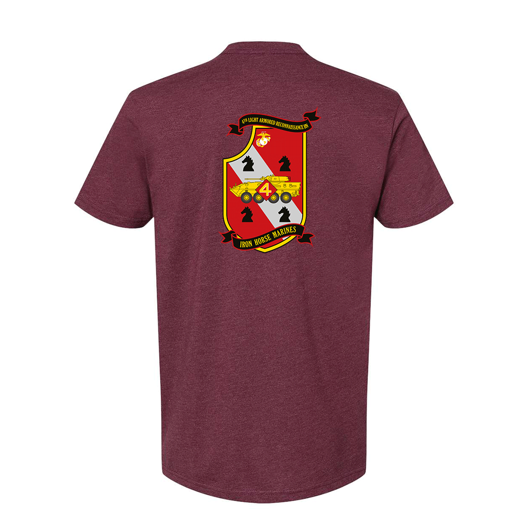 4th Light Armored Reconnaissance Battalion "Iron Horse Marines" Shirt