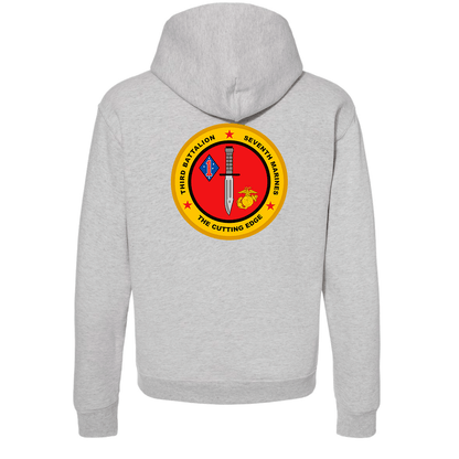 3rd Battalion 7th Marines Unit "The Cutting Edge" Hoodie #2
