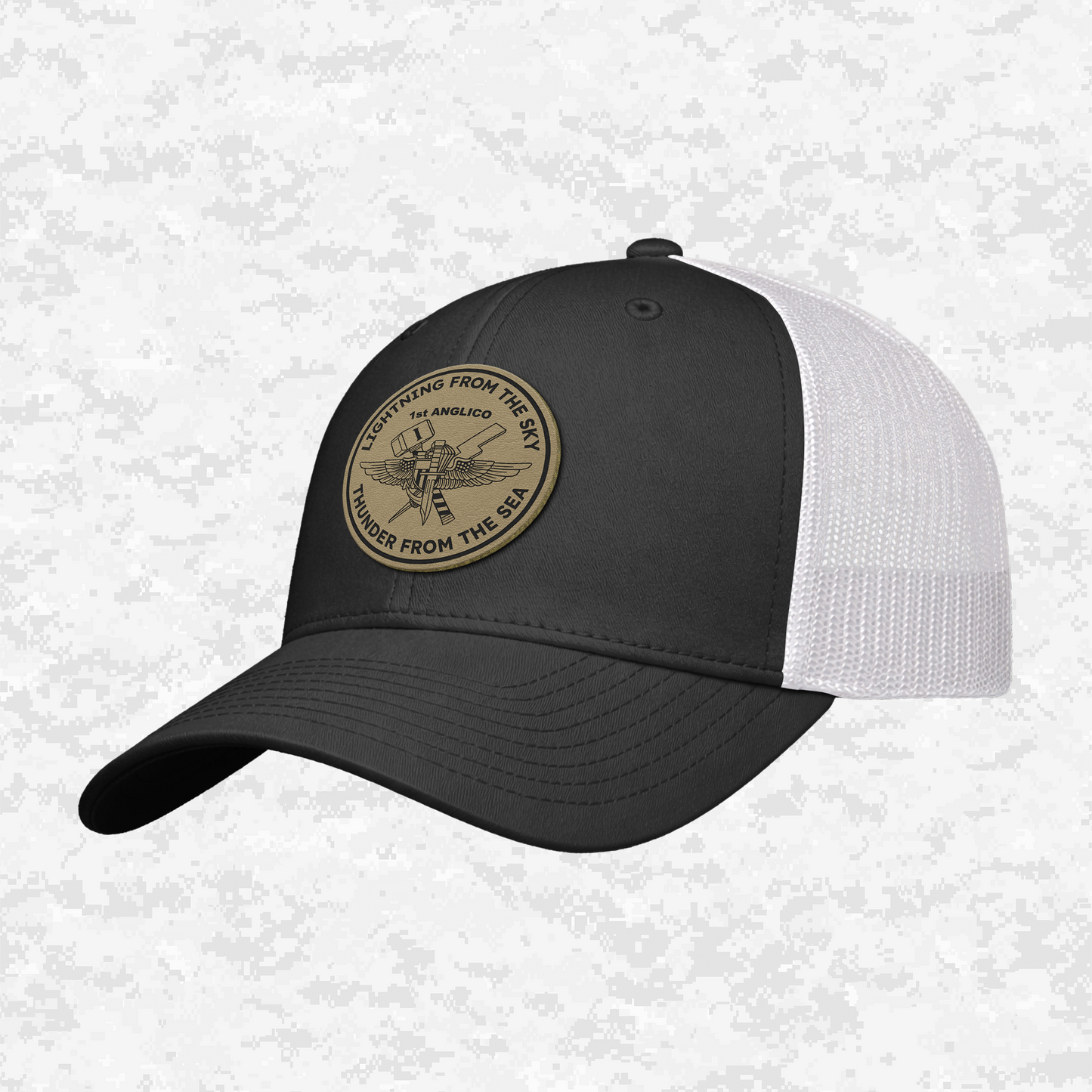 1st ANGLICO Jack | Lightning From The Sky, Thunder From The Sea | Snapback Hat