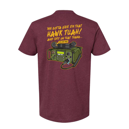HAWK TUAH "Lick it and Stick it" Shirt USMC 0621 Radio Operator