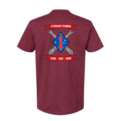 1st Battalion 11th Marines Unit "Cobra" T-shirt