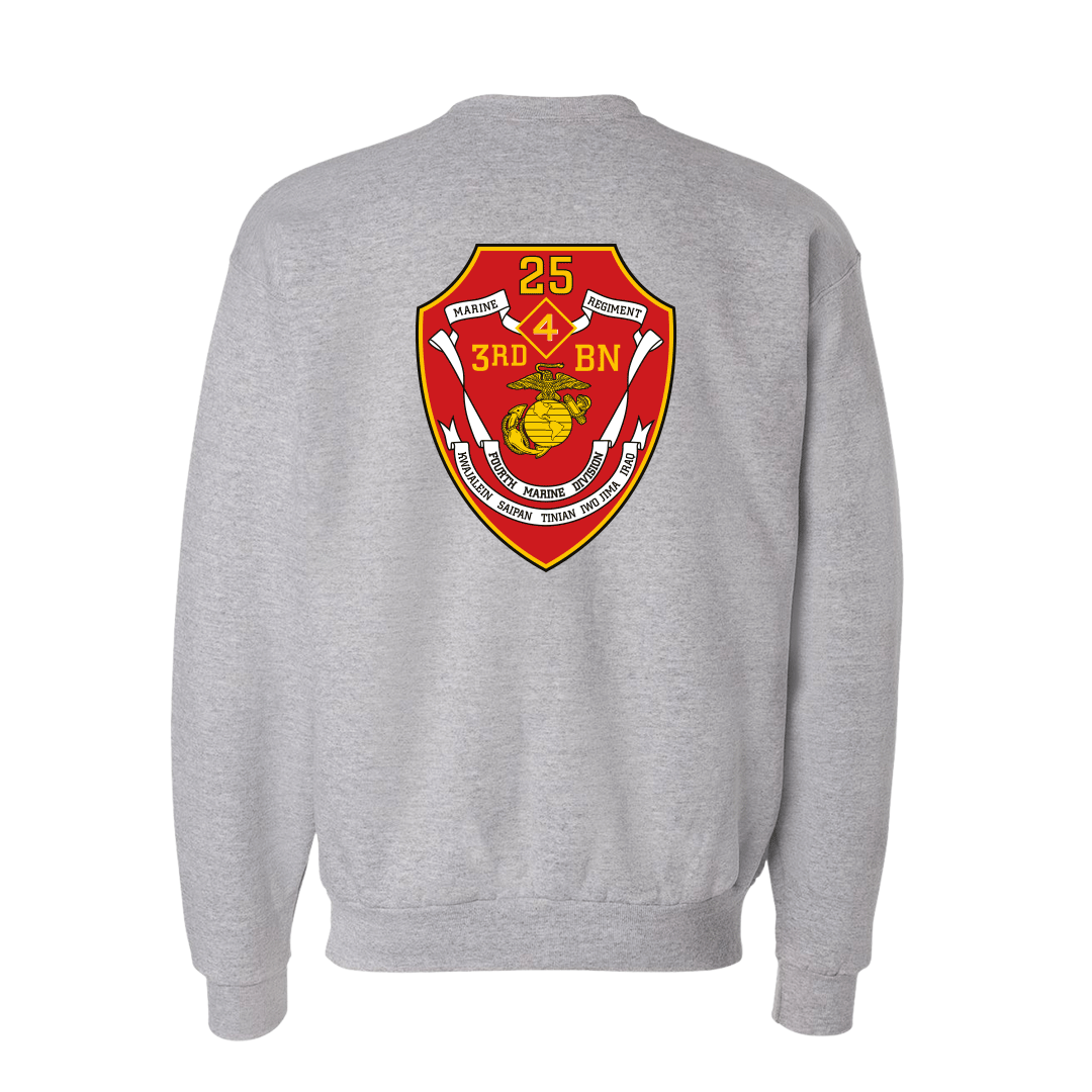 3rd Battalion 25th Marines Unit "Cold Steel Warriors" Sweatshirt