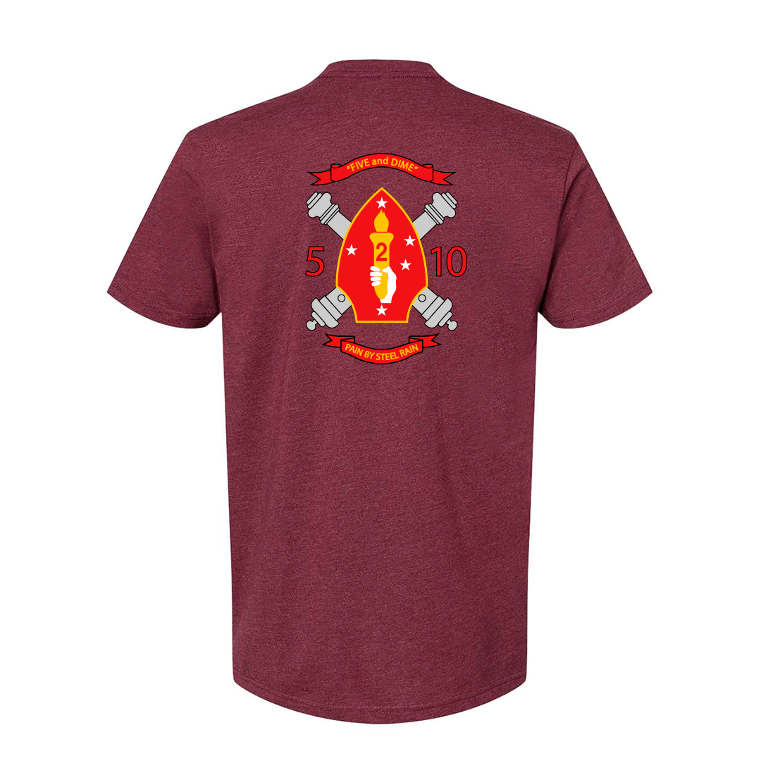 5th Battalion 10th Marines Unit "Five and Dime" Shirt