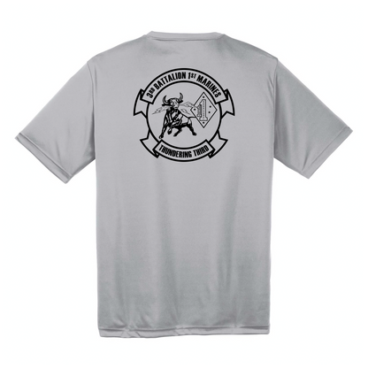3rd Battalion 1st Marines Unit "Thundering Third" DRIFIT Shirt