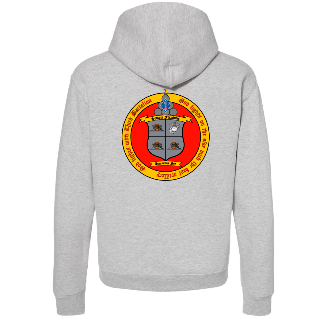 3rd Battalion 11th Marines Unit "Thunder" Hoodie