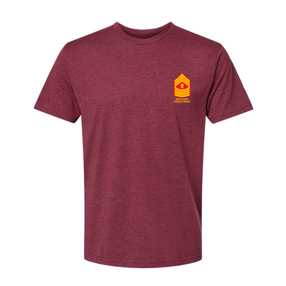 E9 Master Gunnery Sergeant of Marines Shirt