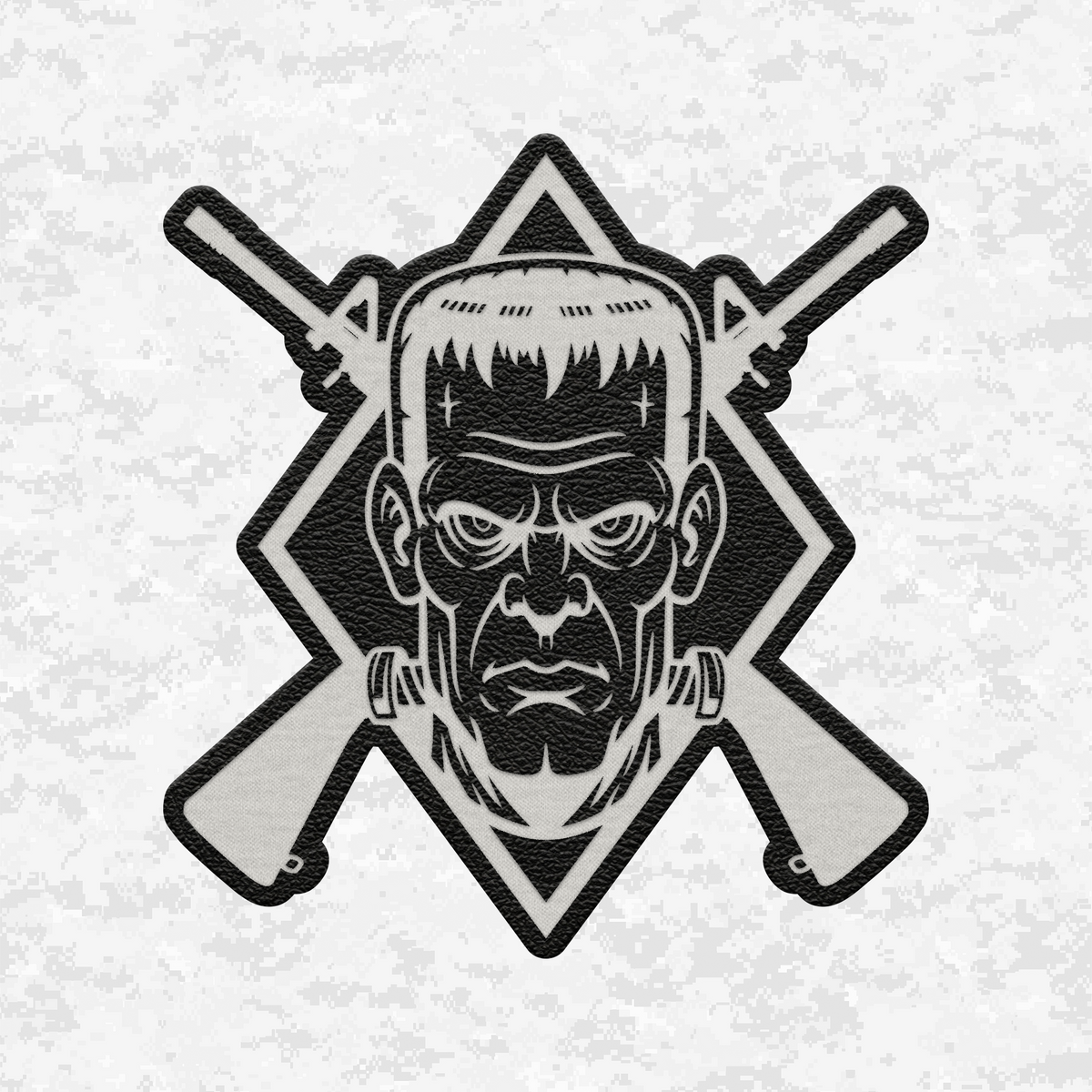 Tactical Frankenstein Halloween Edition | Leather Patch | Velcro Backed