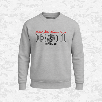 MOS 0311 Rifleman | Sweatshirt