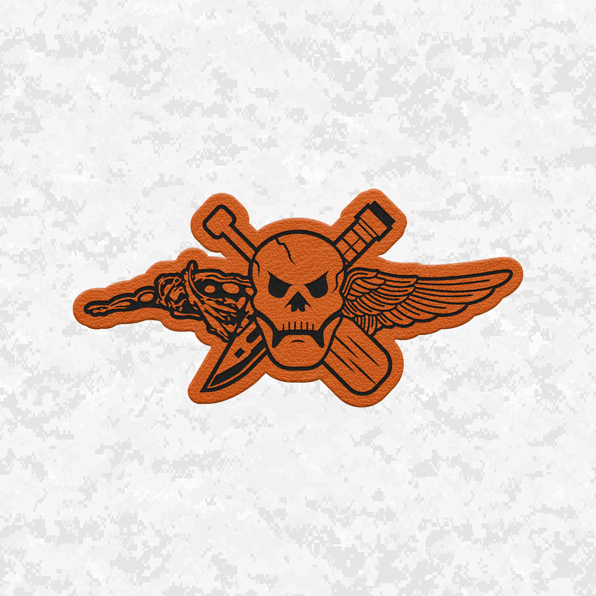 Recon Jack | Leather Patch | Velcro Backed