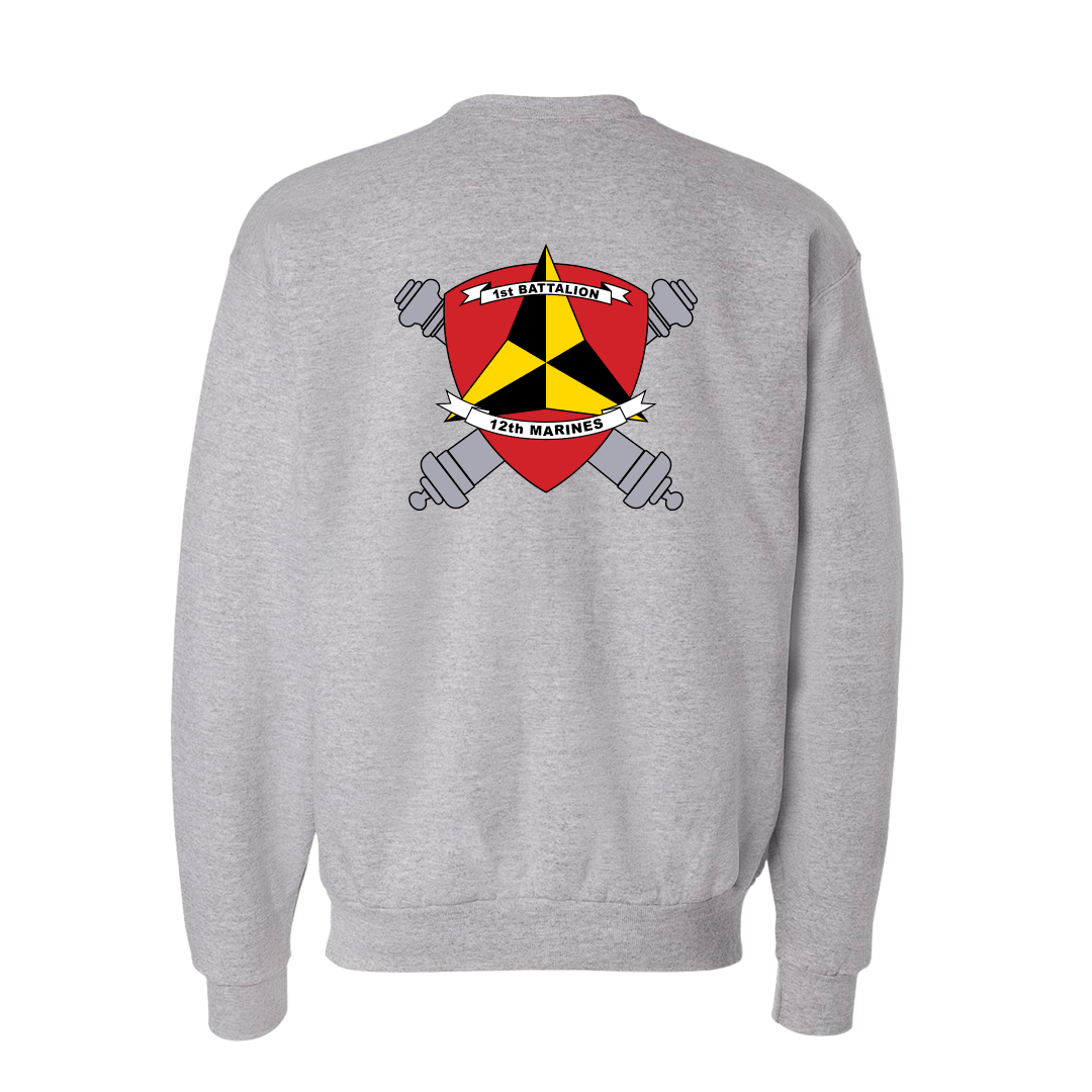 1st Battalion 12th Marines Unit "Spartans" Sweatshirt