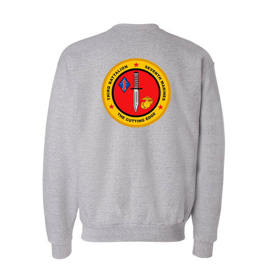 3rd Battalion 7th Marines Unit "The Cutting Edge" Sweatshirt #2