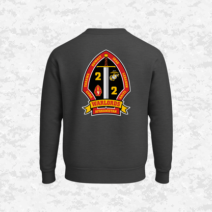 2nd Battalion 2nd Marines Unit "Warlords" #2 | Sweatshirt